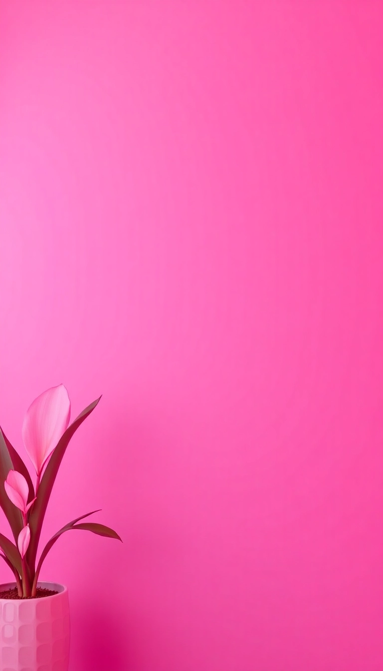 pink background